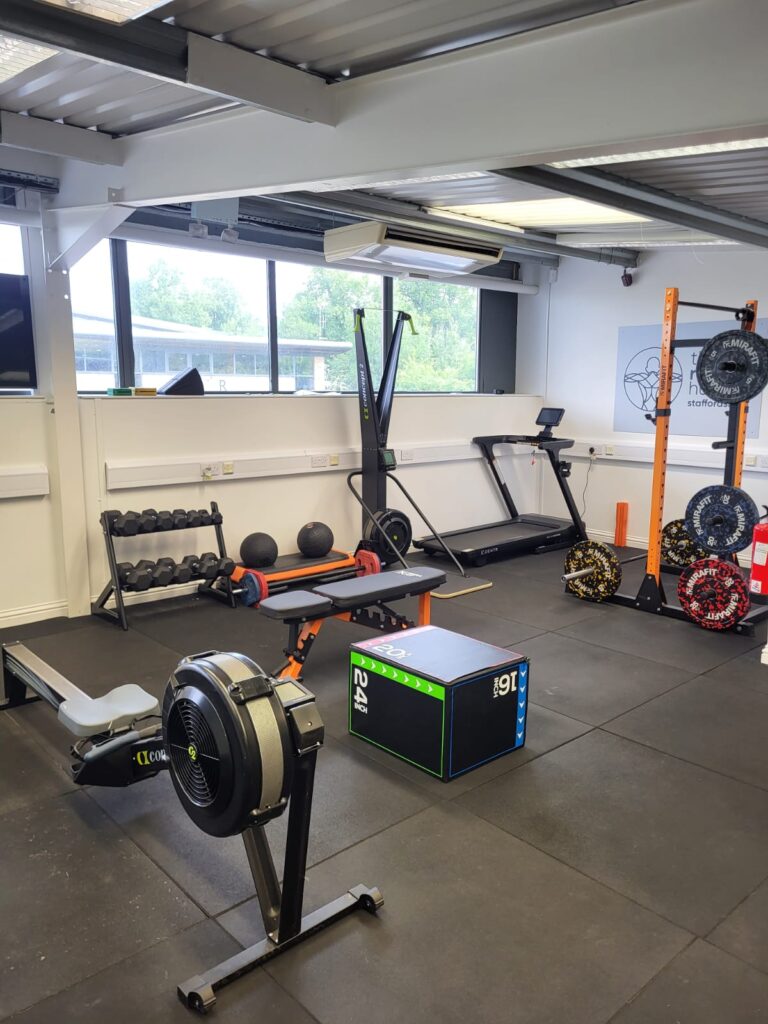 Inside the RJS rehabilitation area